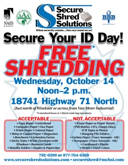Secure Shred Solutions flyer