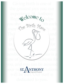 St. Anthony Regional Hospital Birth Place brochure